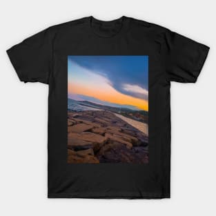 Summer Sunset Sky Sea Rocks Horizon T-Shirt